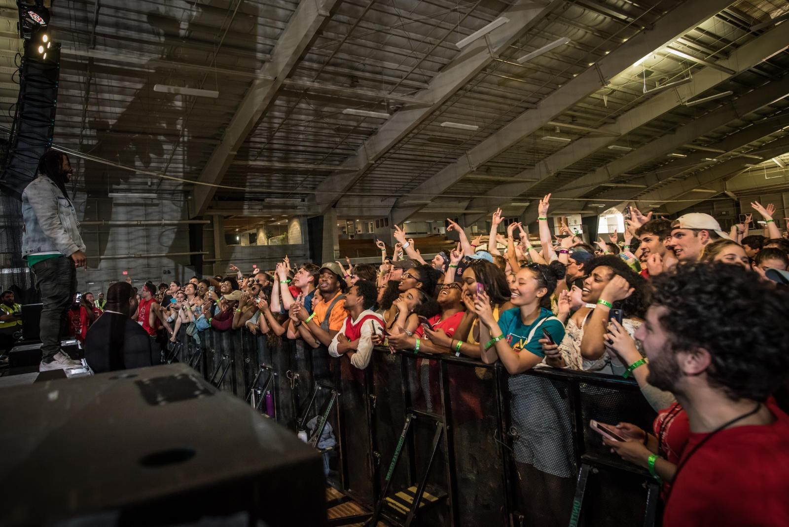 Students at Ivies Concert